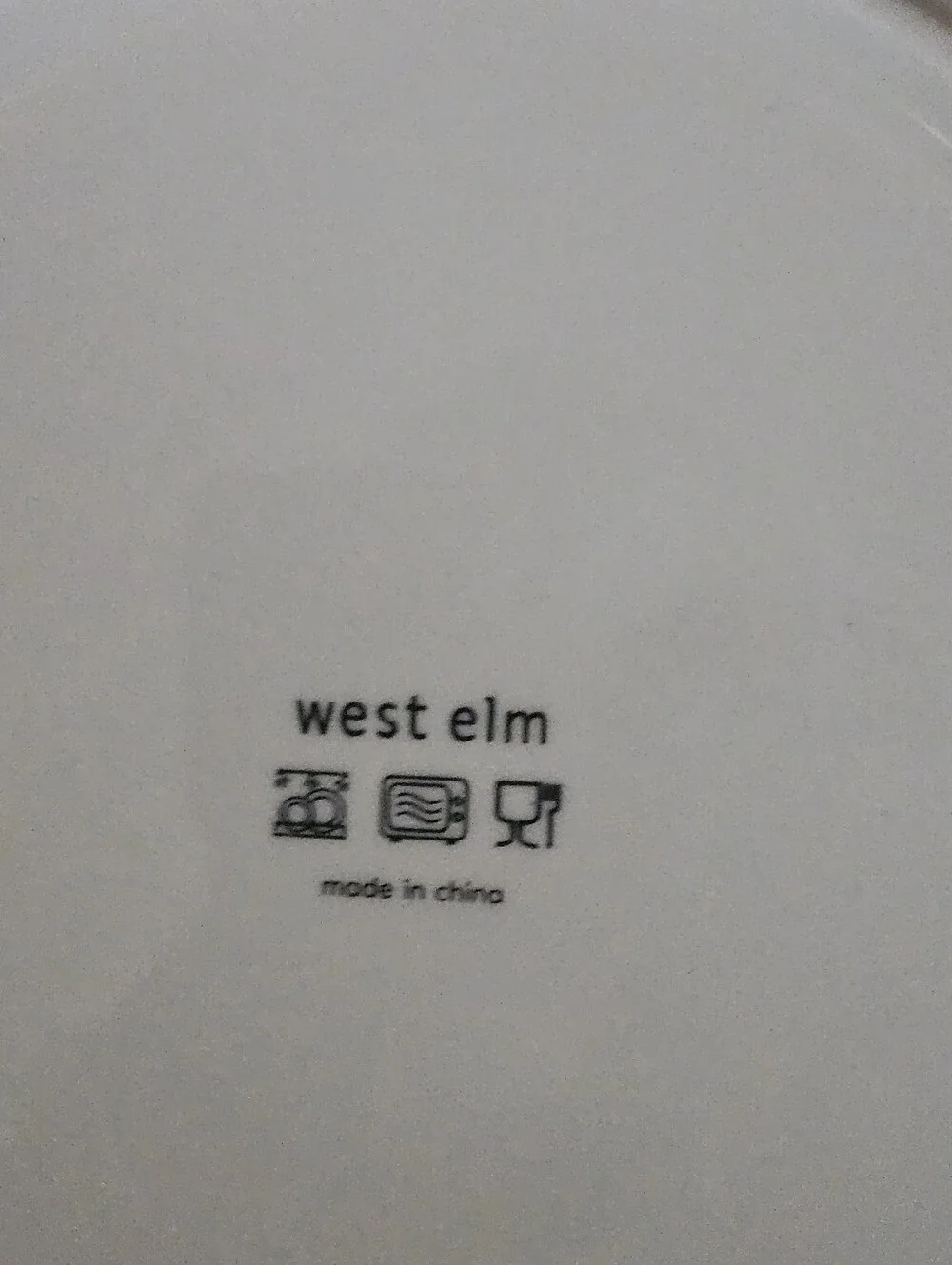 NWOT WEST ELM Twelve Days of Christmas Appetizer Plates Raised Design Set Of 6